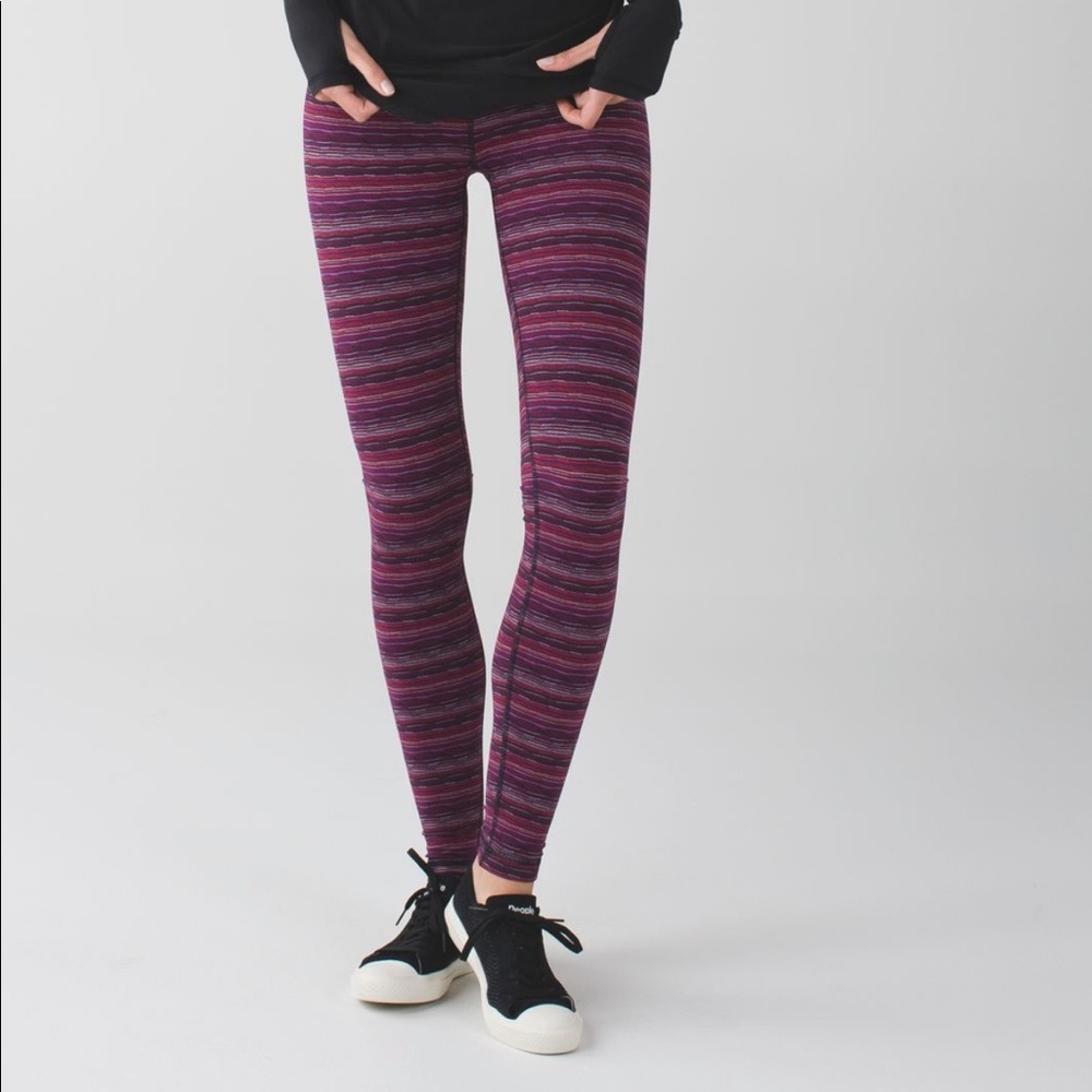 Lululemon Wunder Under Space Dye Legging EUC